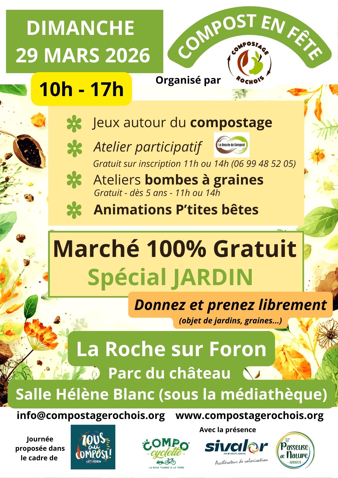 Affiche Compost en fête